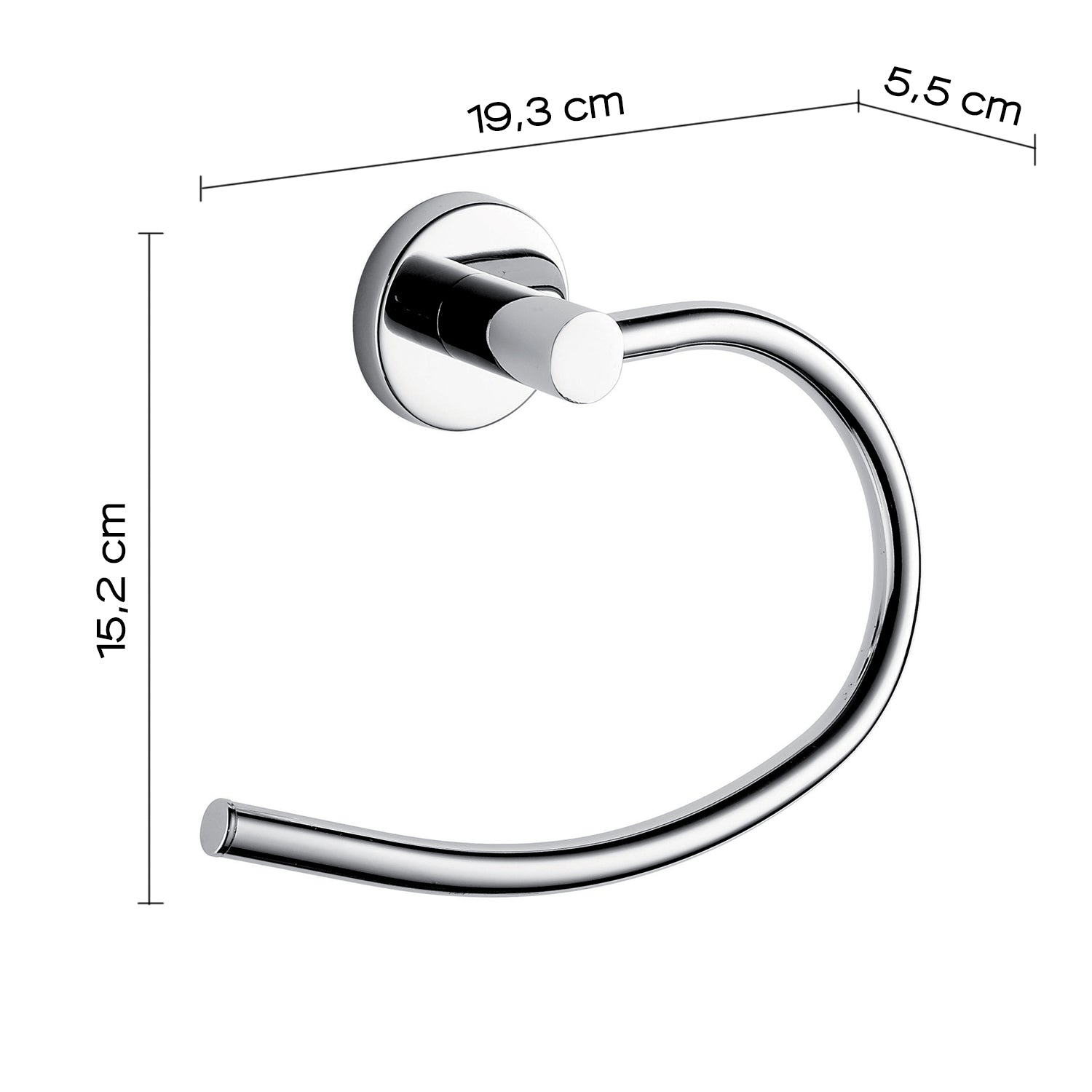 ANNEAU PORTE-SERVIETTE POUR BIDET - FELCE GEDY FE70