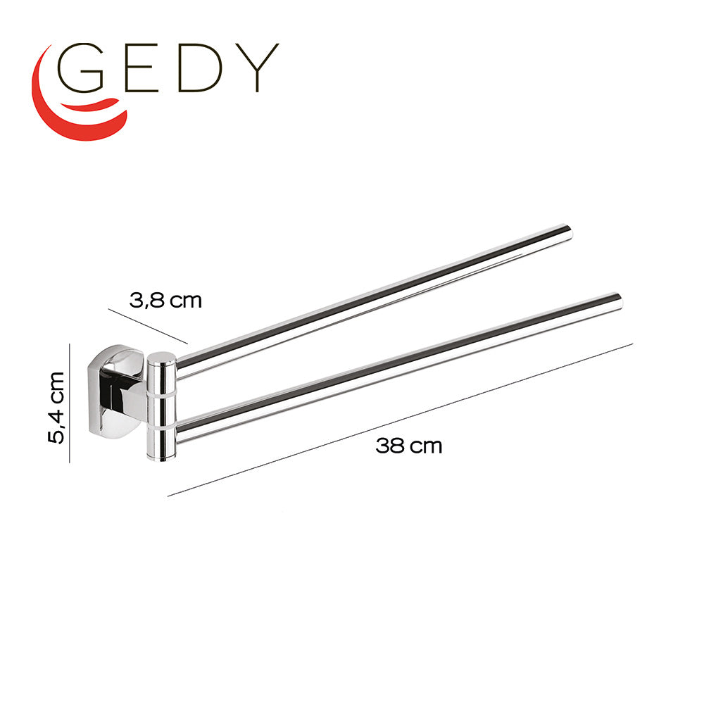 Porte-serviettes pivotant - EDERA GEDY ED23