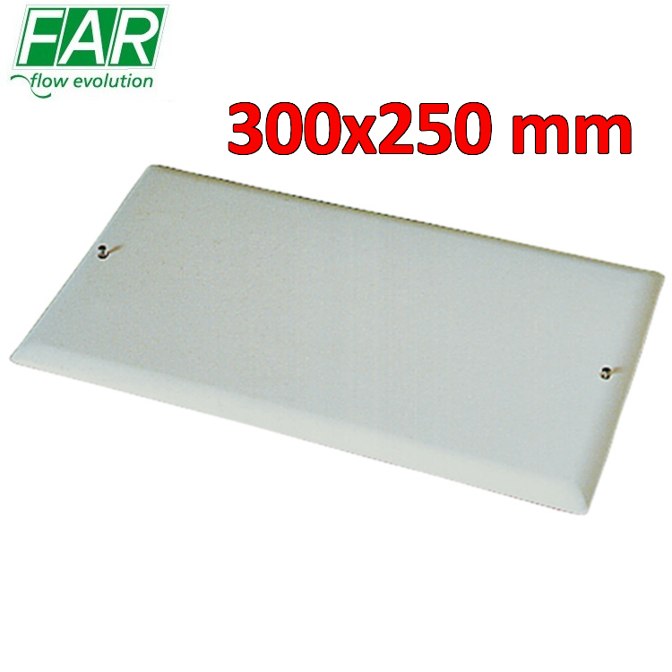 6140300 - COUVERCLE 300X250 POUR BOÎTE DE COLLECTION AVEC VIS ET FIXATION À DISTANCE