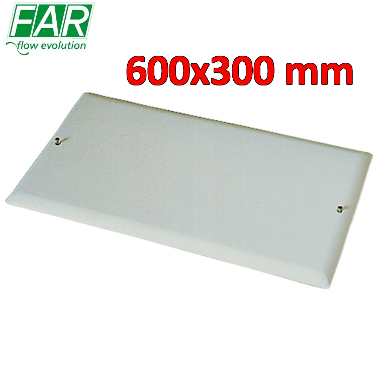 6140600 - COUVERCLE 600X300 POUR BOÎTE DE COLLECTION AVEC VIS ET FIXATION À DISTANCE
