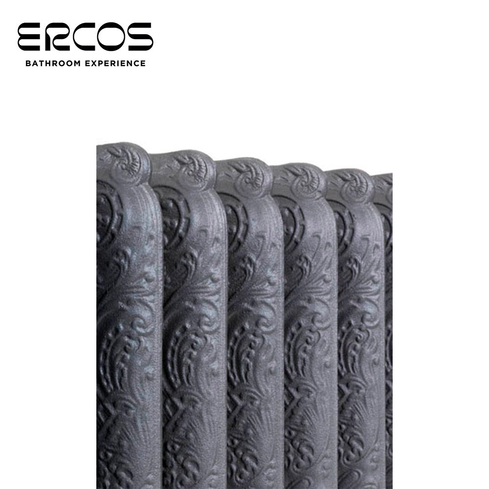Radiateur en fonte Ercos Liberty décoré - 2 colonnes H 760 mm - 1 élément