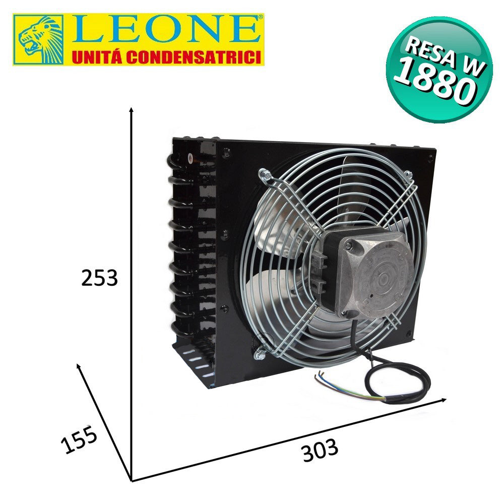 Condenseur à ventilation électrique RESA W 1880 - LEONE ARCI