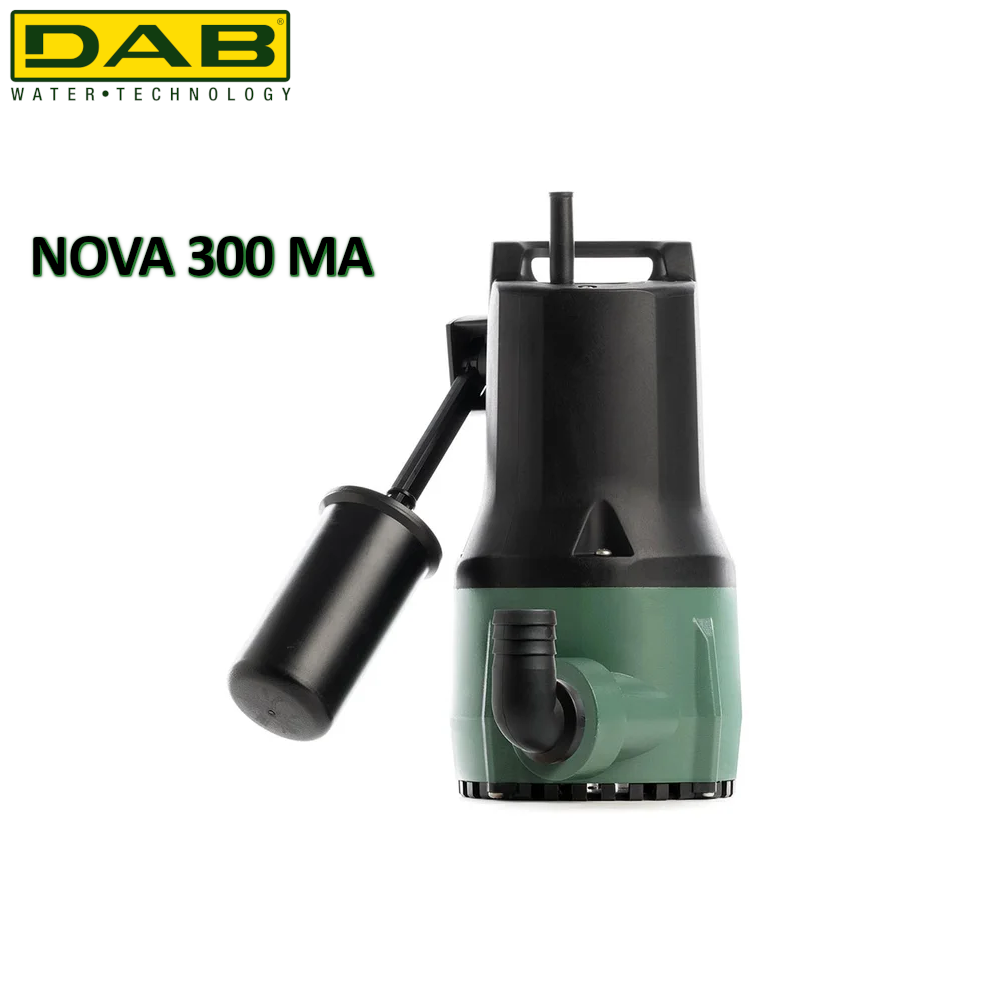 Pompe submersible pour le drainage d'eau claire - DAB Nova 300 MA 05H05