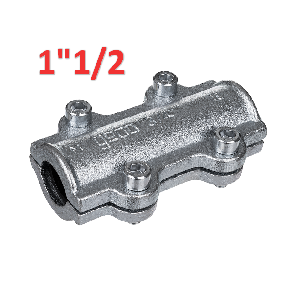 GEBO TYPE DS REPAIR CLAMPS FOR 1½" STEEL PIPES