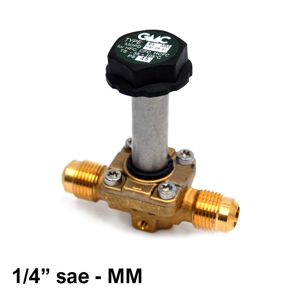Électrovanne EV32MM - GMC, raccords mâles 1/4'' x 1/4'' SAE