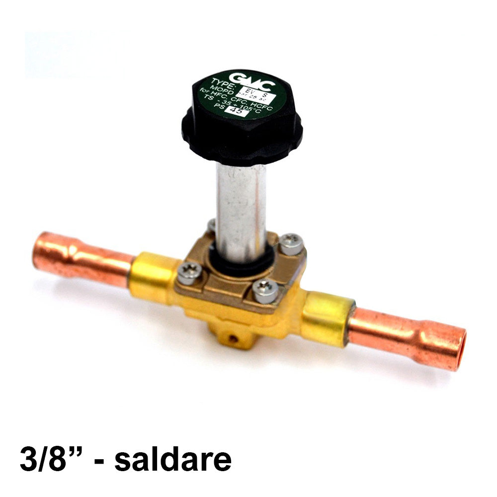 Électrovanne EV33S - GMC, raccords à souder 3/8".