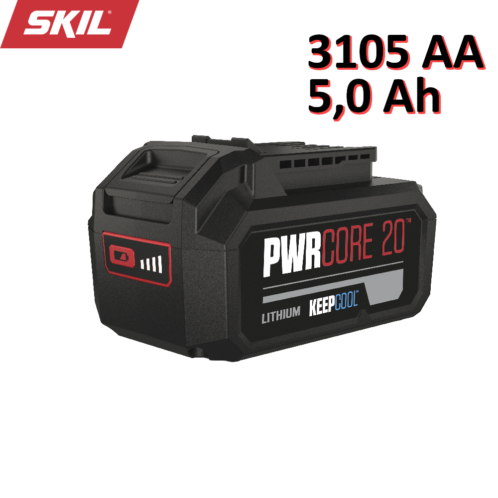 Batterie au lithium SKIL 3105 AA KEEPCOOL 20V Max 5,0 Ah LI-ION