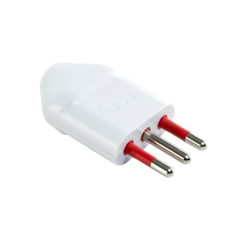 Prise droite blanche Emilia Specialist série 10A 2P+T 250V