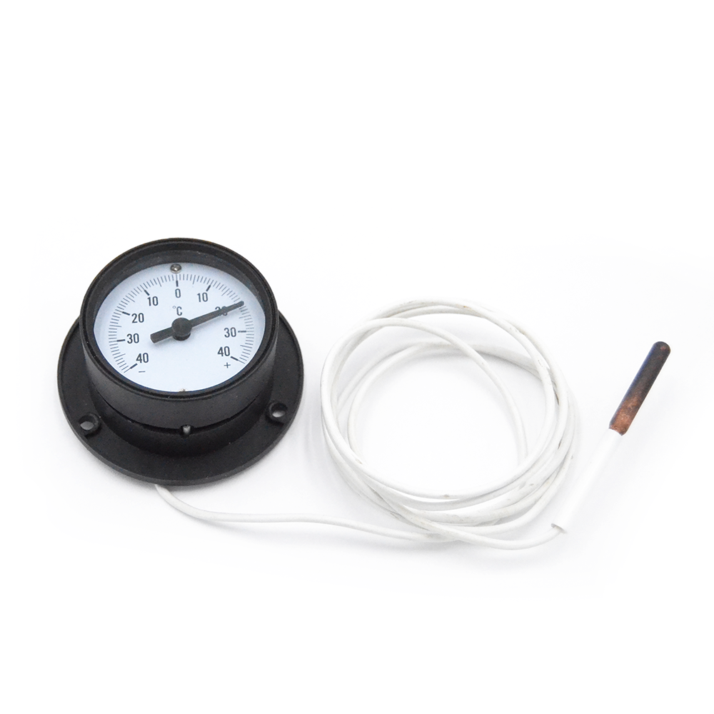 Thermomètre intégré ø 60 mm, température max. 40 °C pour vitrine réfrigérée