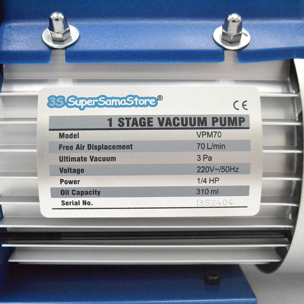 Pompe à vide mono-étagée 70 l/min - VPM70
