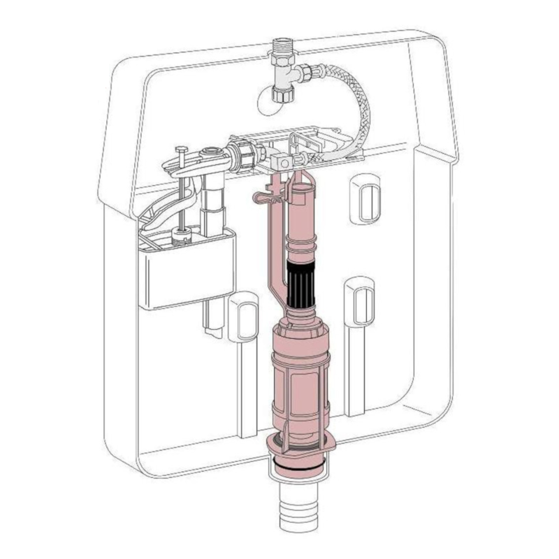 Medusa 1994-2008 Concealed Cistern Flush Valve Replacement Kit