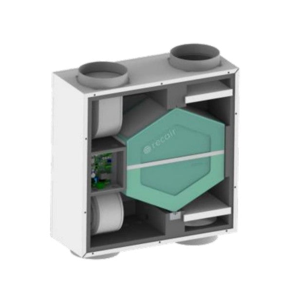 COCOON DOMO SMALL 15 Unité de récupération de chaleur Version sensible VMC 210 m³/h sans régulation