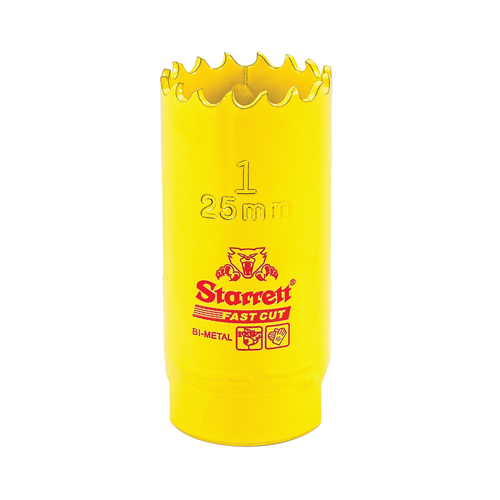 Scie cloche bimétallique STARRETT 25 mm 1'' à coupe rapide