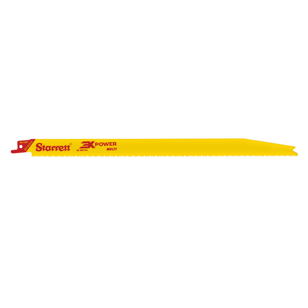 SCIE SCIPROQUE STARRETT - MULTIFONCTIONNELLE POUR LA COUPE DU BOIS ET DU MÉTAL 300 MM 10-14 TPI - 5 PCS.