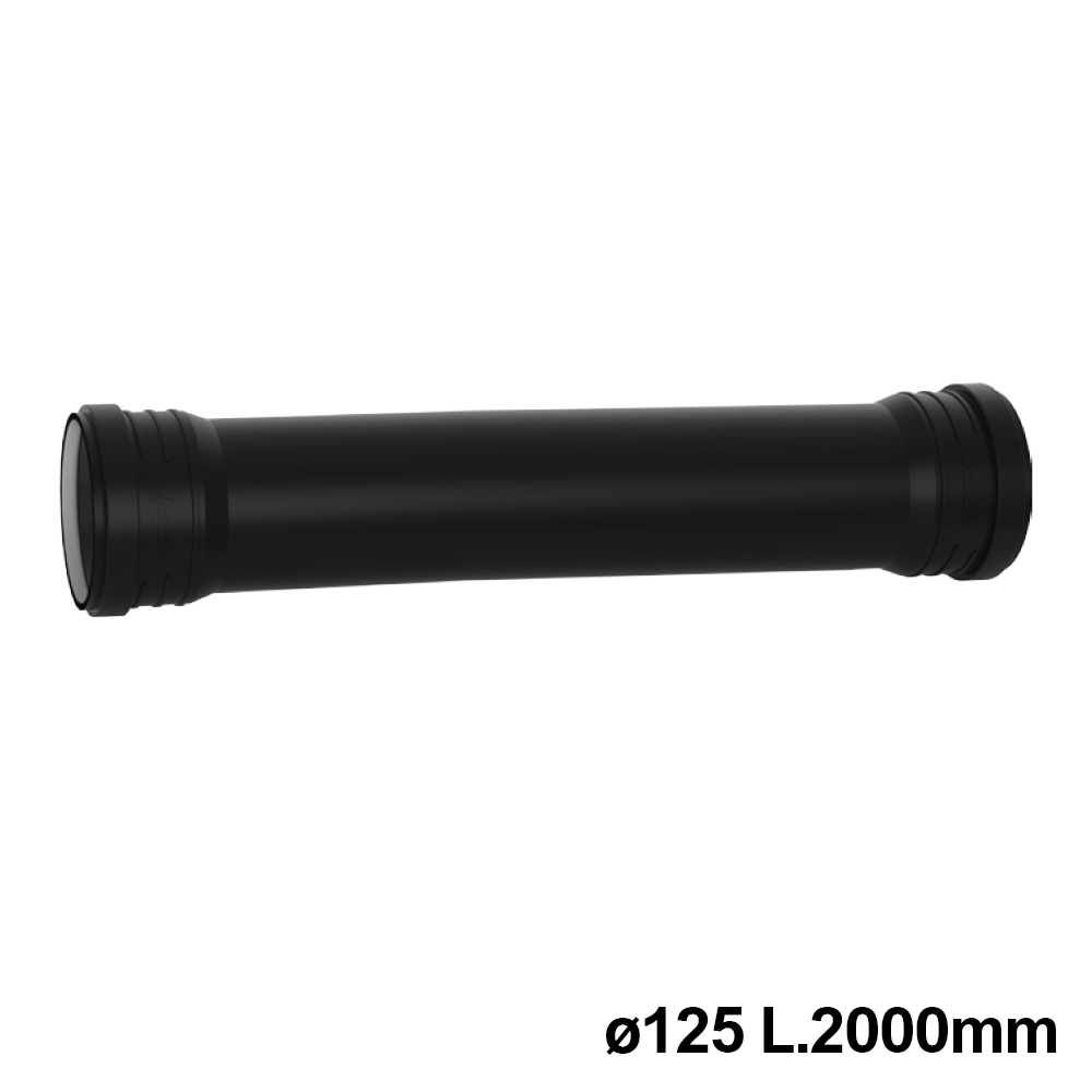 Tuyau Blackfire 2 BIC. D.125 L.2000 mm