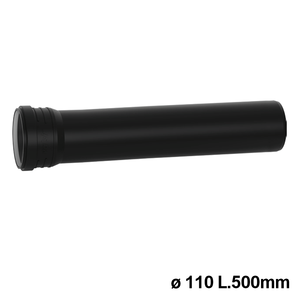 Tuyau d'incendie Blackfire 1 BIC. D.110 L. 500 mm
