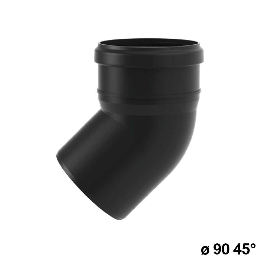 BLACKFIRE ELBOW D. 90 45°