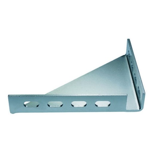 Support de raccordement ouvert à 90°, galvanisé, 200 x 165 x 35 mm