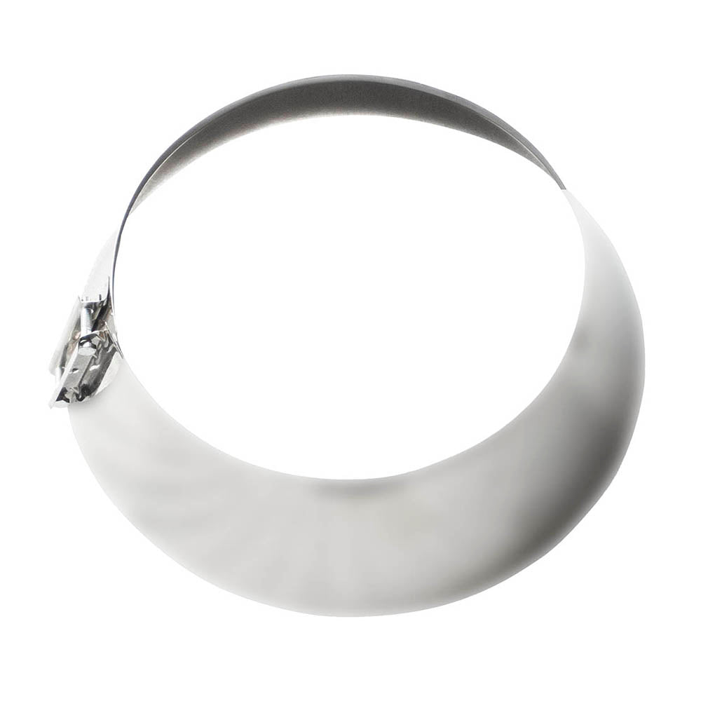 Solin de toiture en acier inoxydable Ø 80 mm