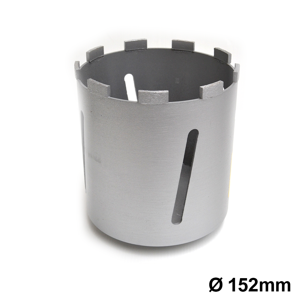 Foret diamanté pour carottier Ø 152 mm - longueur 160 mm