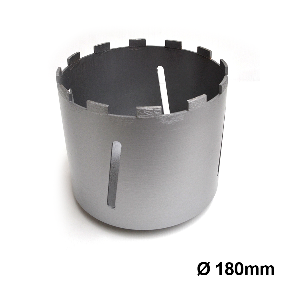 Foret diamanté pour carottier Ø 180 mm - longueur 160 mm