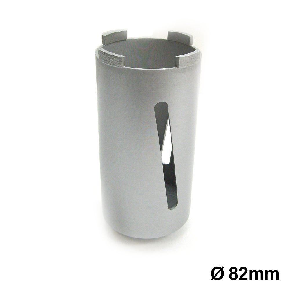 Foret diamanté pour carottier Ø 82 mm - longueur 160 mm