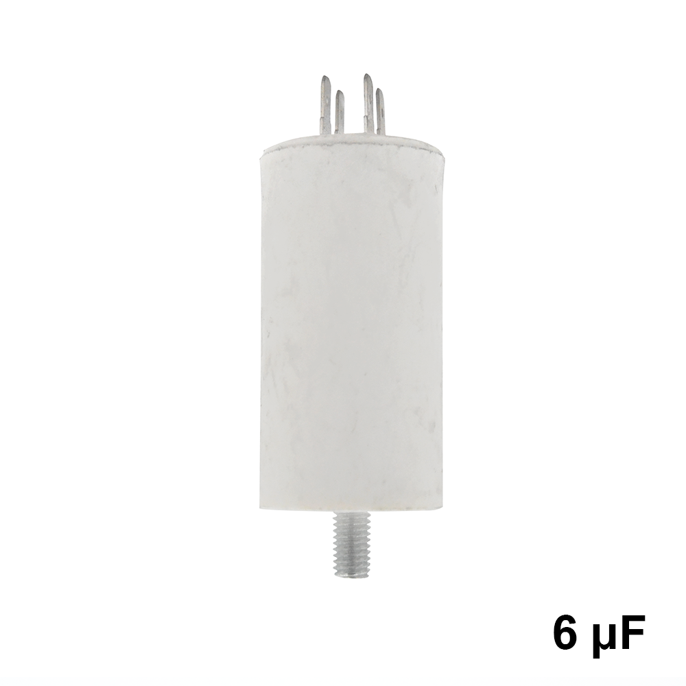 Condensateur de fonctionnement universel 6 µF - 440 Vca - 50/60 Hz
