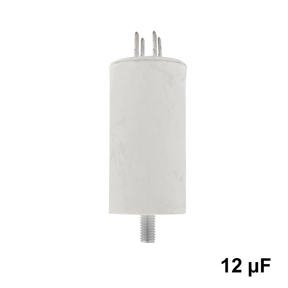 Condensateur de fonctionnement universel 12 µF - 440 Vca - 50/60 Hz