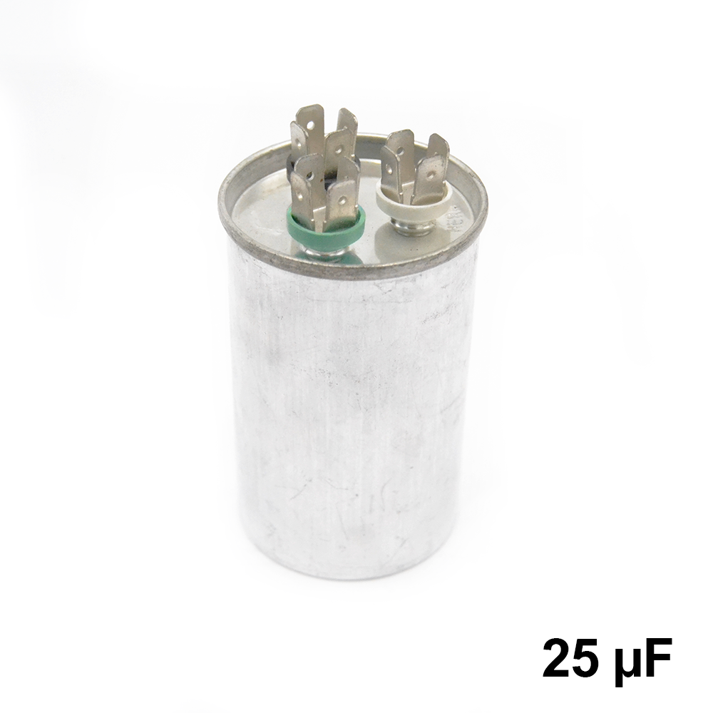 Condensateur universel métallique 25 µF - 440 Vca - 50/60 Hz