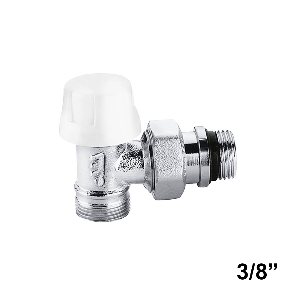 Vanne Caleffi 3/8'' conçue pour la régulation thermostatique, raccord cuivre et multicouche