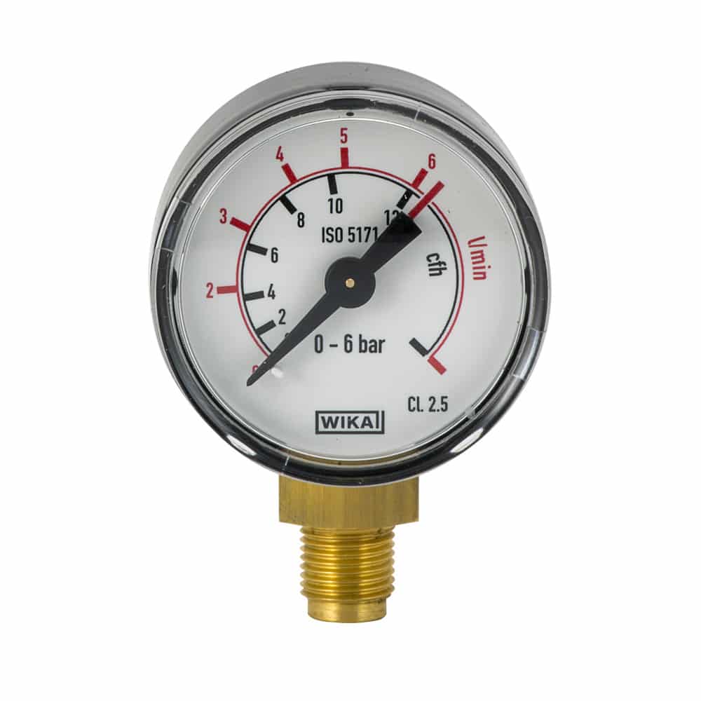 Low-pressure gauge for propane Ø63 0-6 BAR