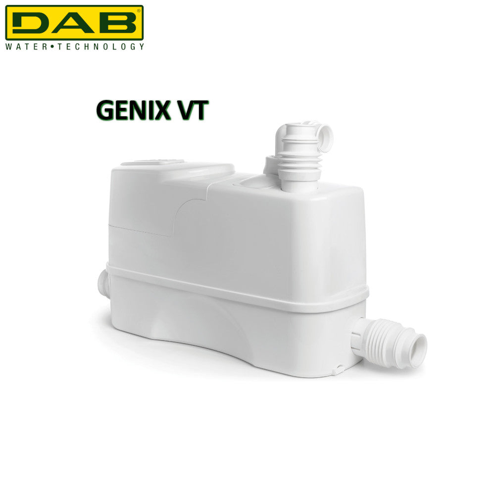 Pompe de relevage des eaux usées Genix VT 010 DAB pour évier, douche