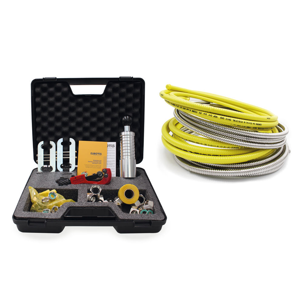 Kit de démarrage manuel Eurotis avec tuyaux et raccords