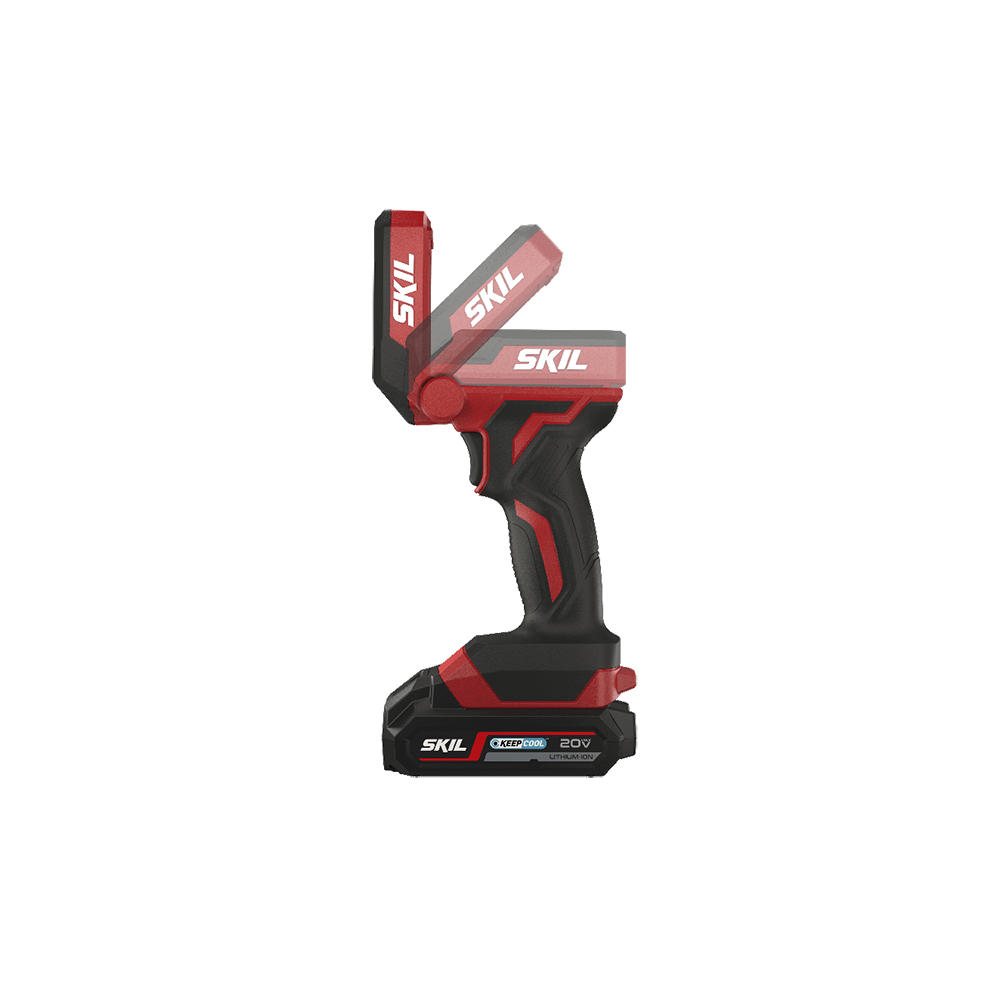 Nouvelle lampe LED SKIL 3155 CA 12V alimentée par piles