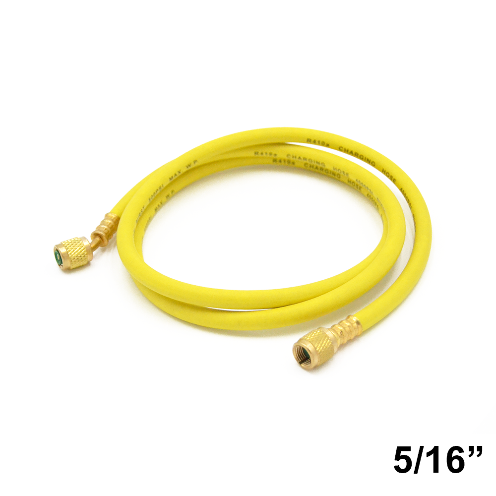 Tuyau flexible pour R410a R32 - 5/16 SAE, couleur jaune