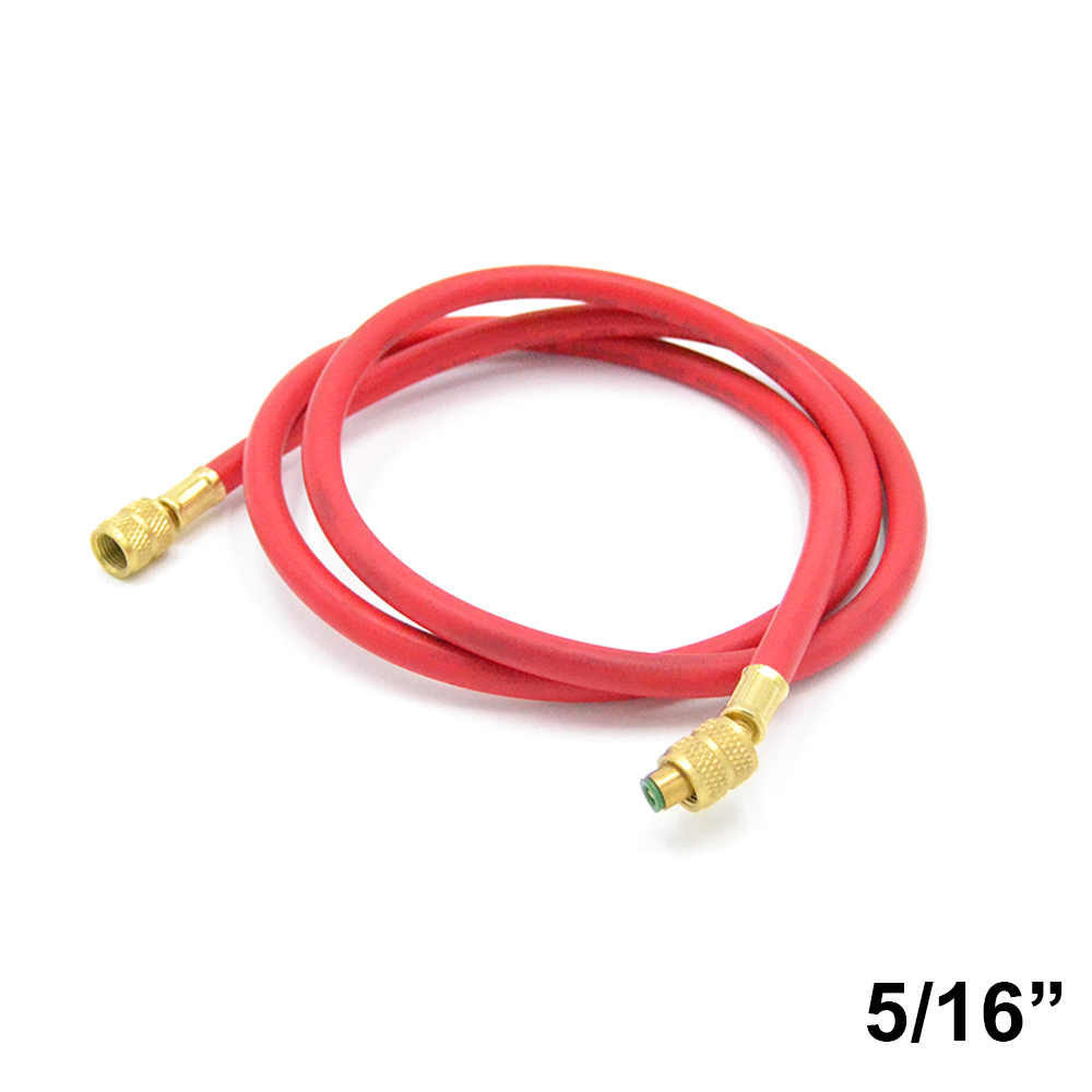 Tuyau flexible rouge pour R410a R32 - 5/16 SAE