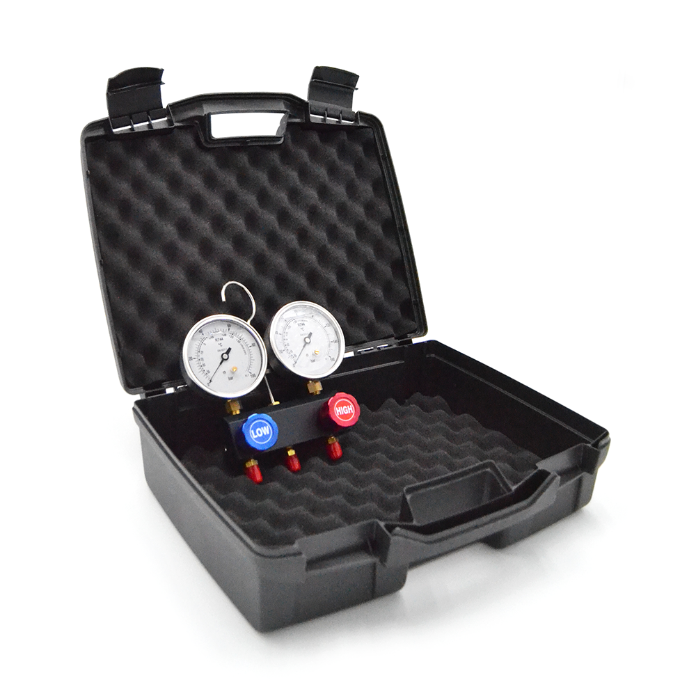 MANOMÈTRE 2 VOIES POUR CO2 - R744