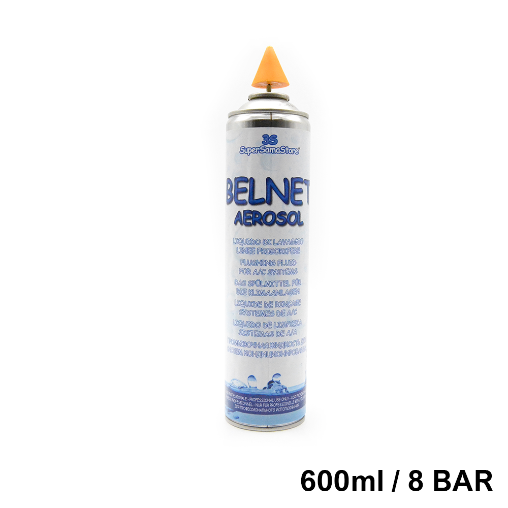 Laveuse de climatisation pressurisée Belnet 600 ml avec cône en caoutchouc