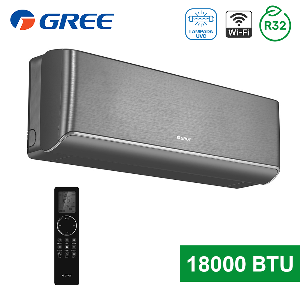 Unité intérieure GREE AIRY BLACK 18 000 BTU 5,0 kW mono/multi