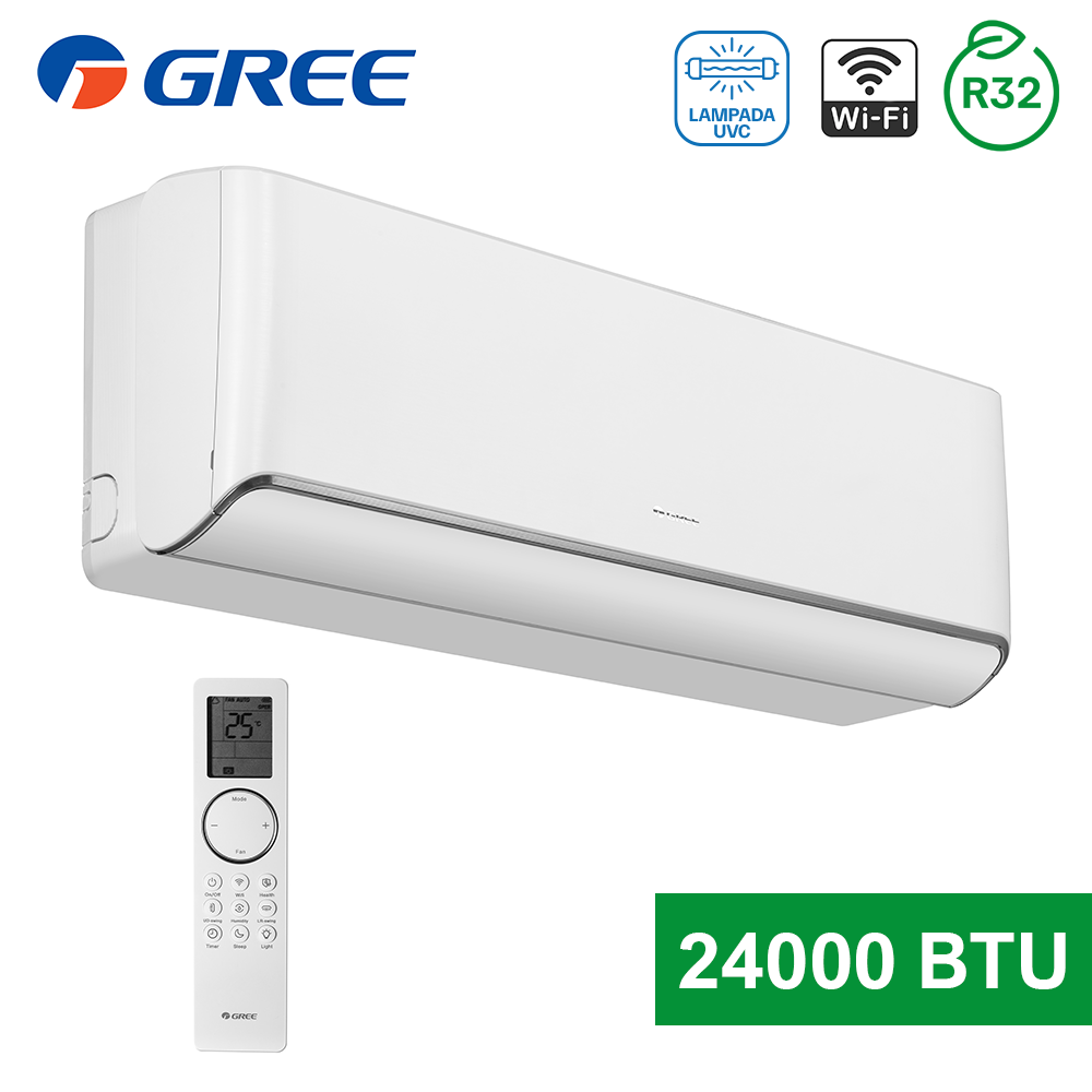 Unité intérieure GREE AIRY WHITE 24 000 BTU 7,0 kW mono/multi