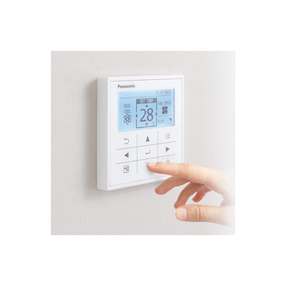 Contrôleur filaire Panasonic CZ-RTC5B avec fonctions Econavi et Datanavi pour unités commerciales PACI