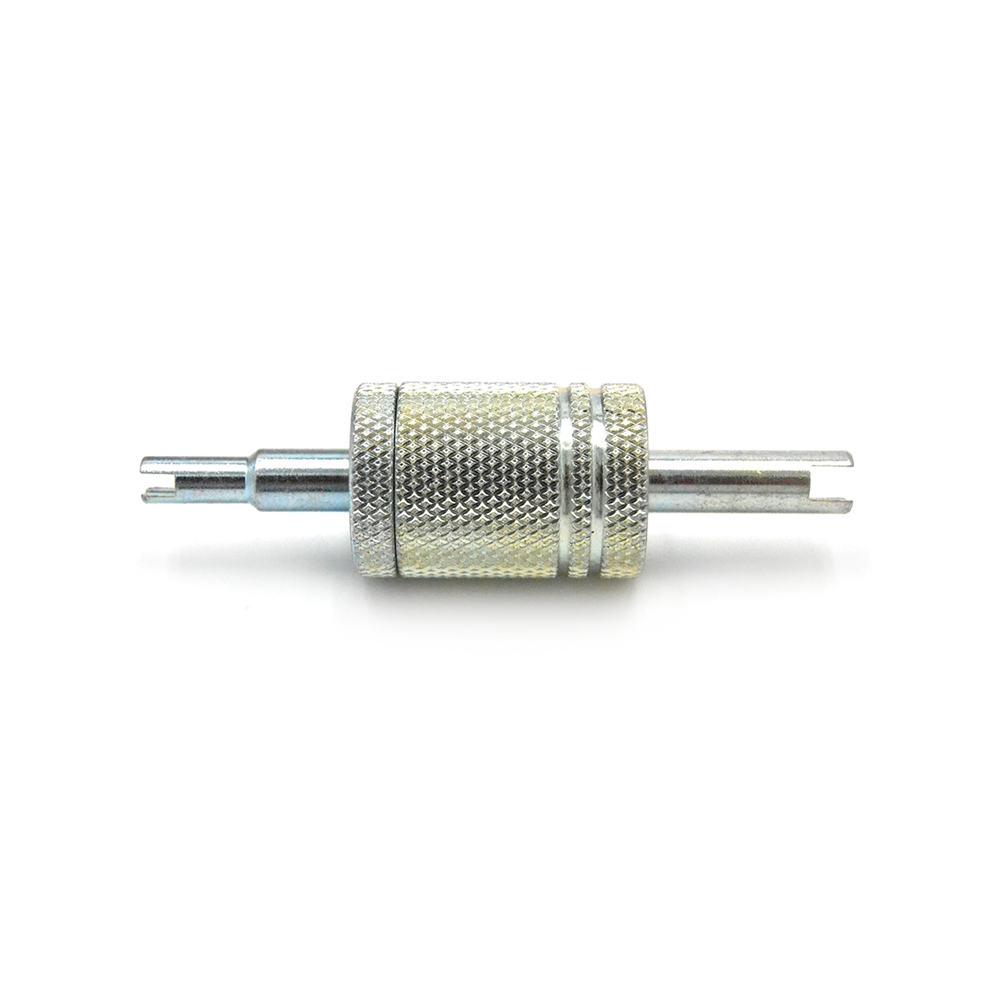 Tournevis de poche pour retirer les valves à aiguille avec support de mécanisme