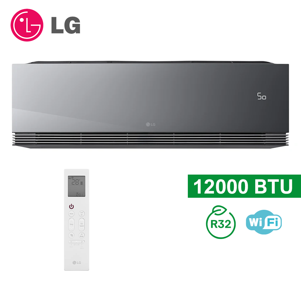 LG Artcool Mirror Indoor Unit NEW 12,000 BTU 3.5 kW mono/multi split