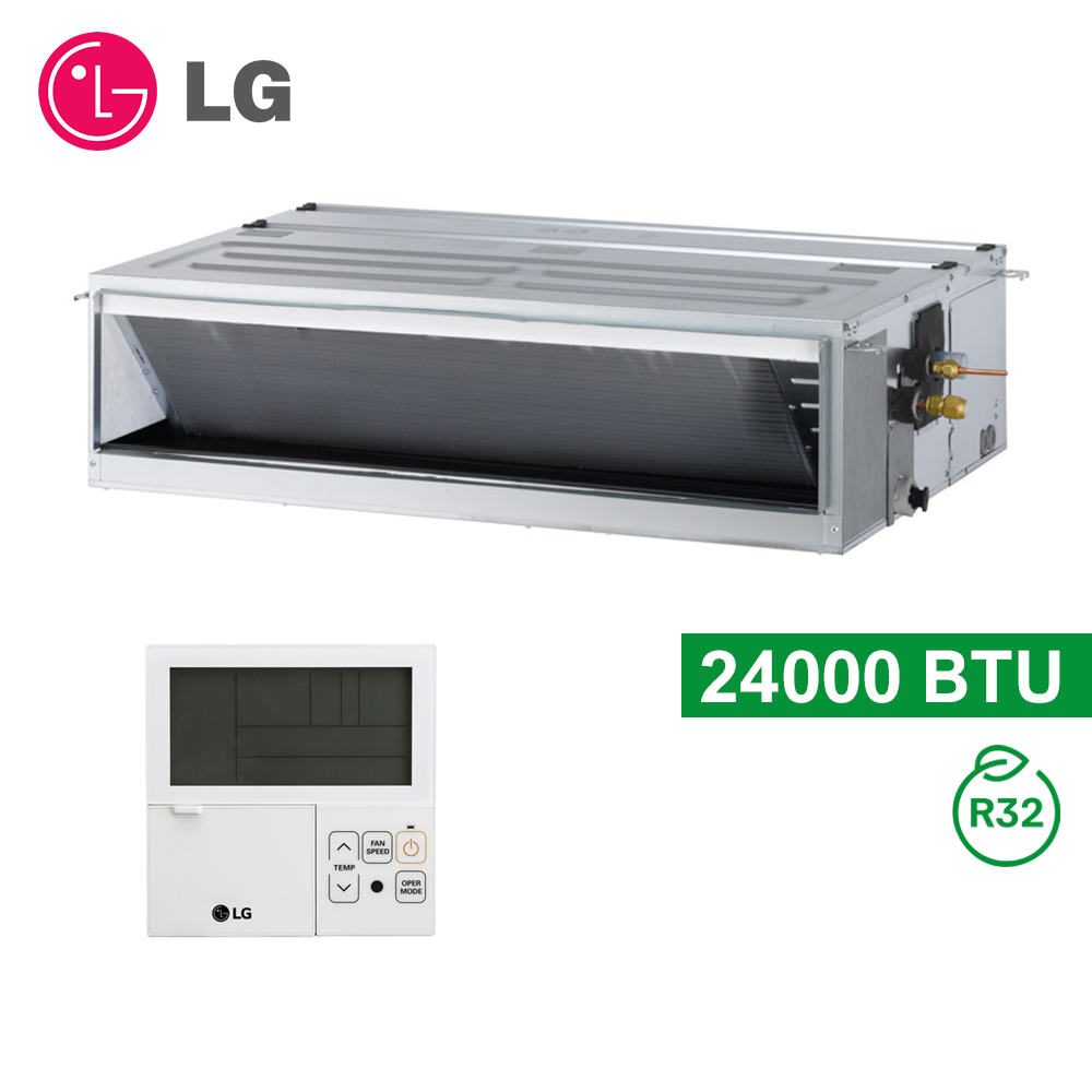 LG Compact Inverter 7.0 kW 24,000 BTU Heavy Duty Commercial Ducted Monobloc Indoor Unit