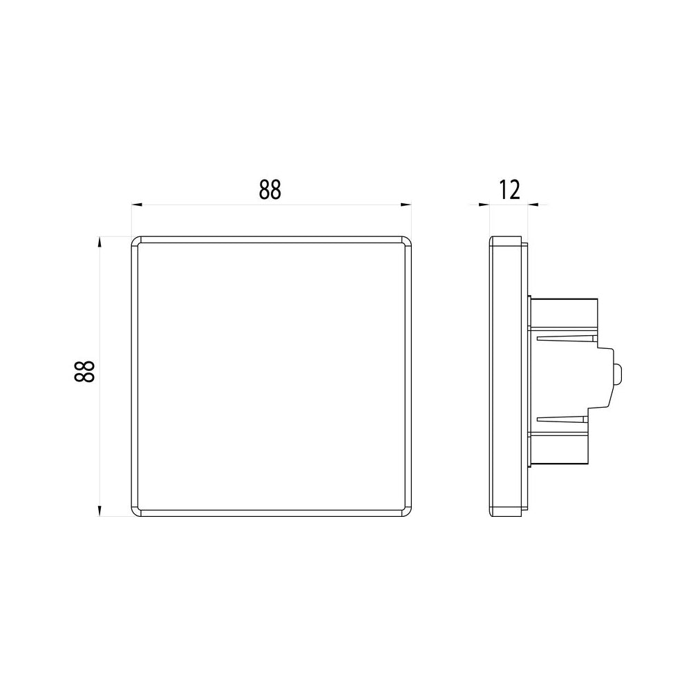 Chronothermostat WiFi VISION+ pour Ikaro Ideal Clima