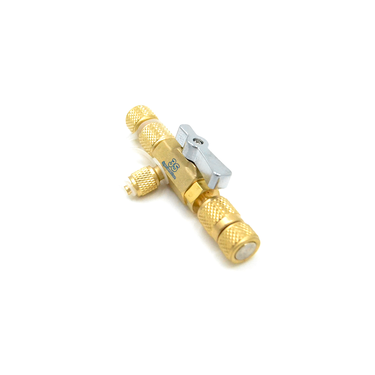 Extracteur universel pour vanne à broche 1/4 - 5/16 avec robinet