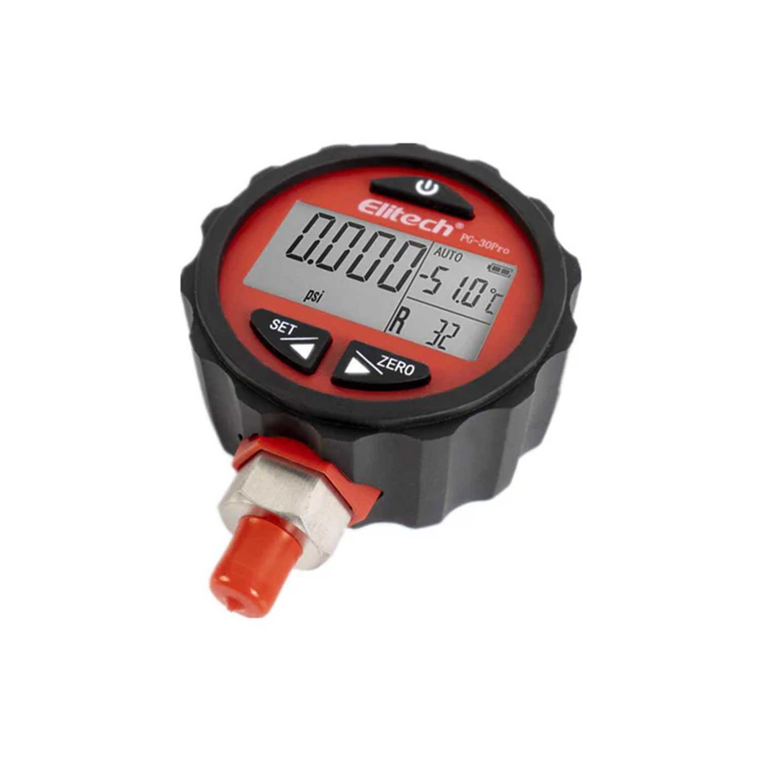 Manomètre numérique haute pression pour gaz réfrigérant Elitech PG-30PRO.R