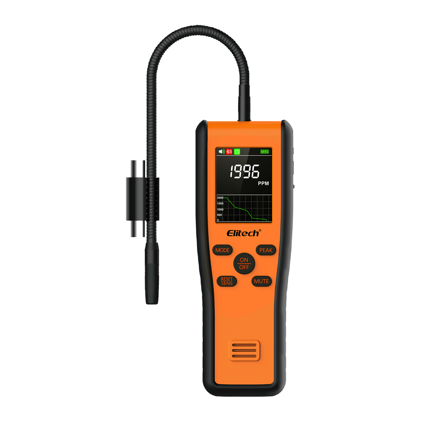 Détecteur électronique de fuites de gaz réfrigérant INFRAMATE-PPM Elitech 3 g/an