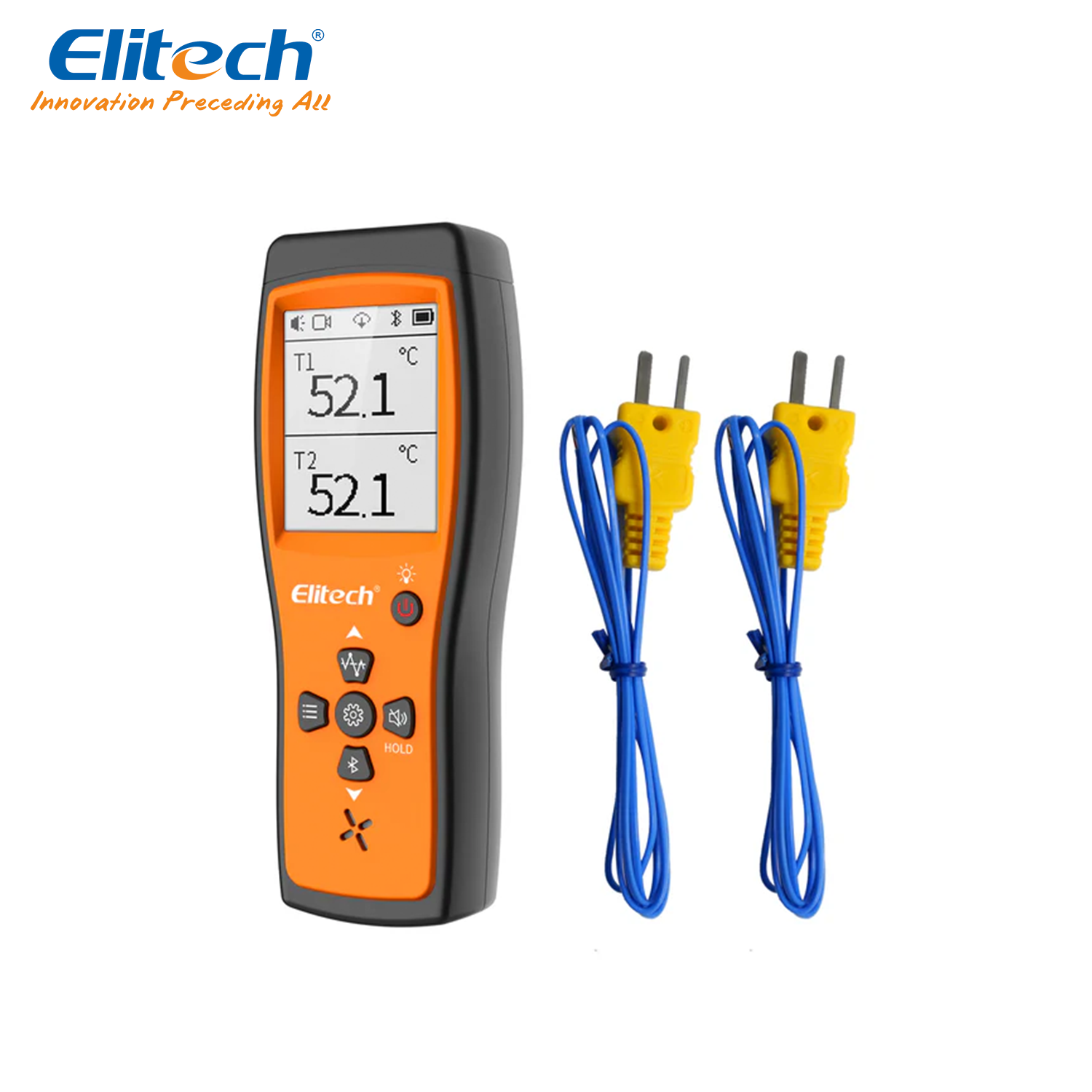 Thermomètre numérique à double sonde Elitech ICT-220 avec 2 lectures