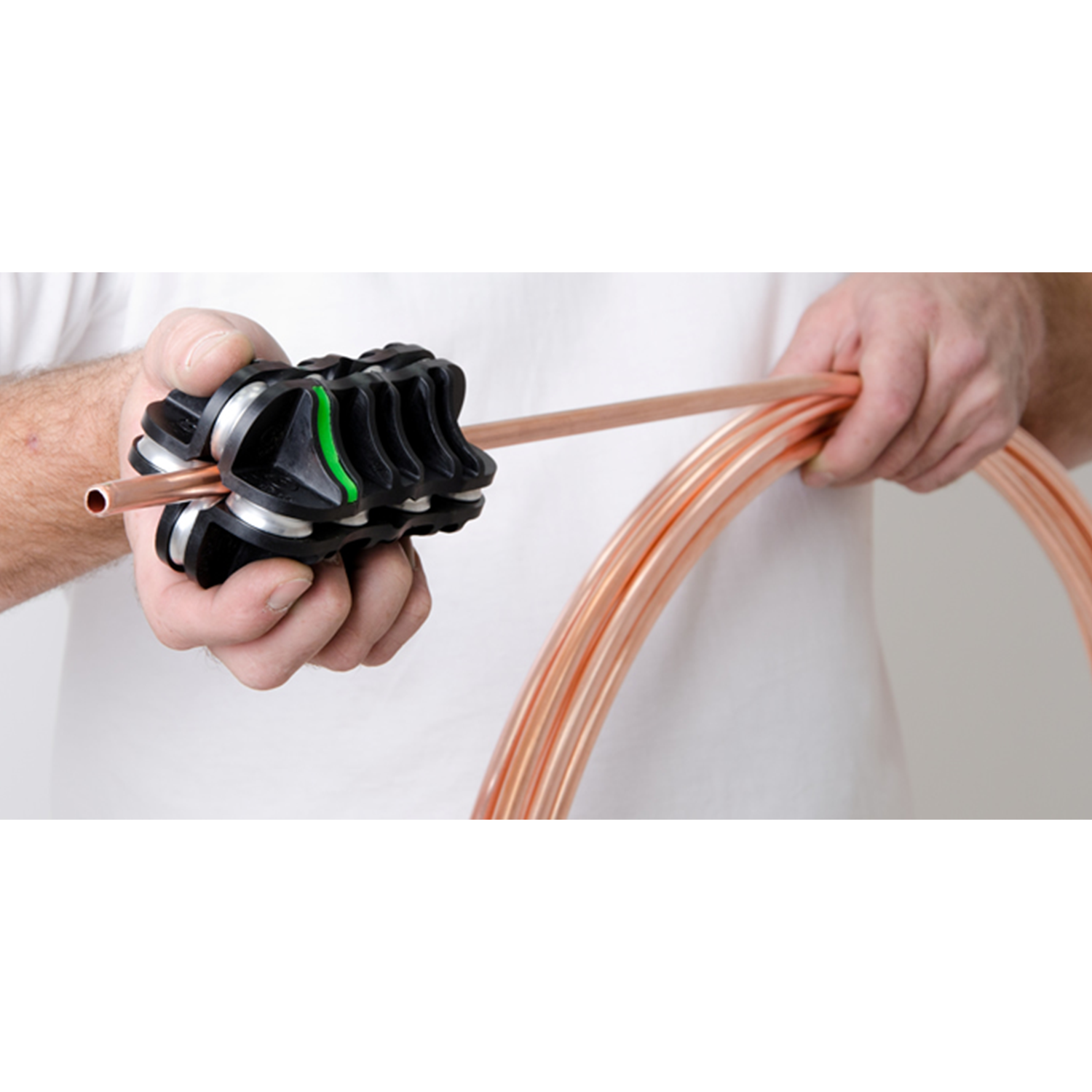 Redresseur de tuyaux de 1/4'' pour écraser les tuyaux en cuivre